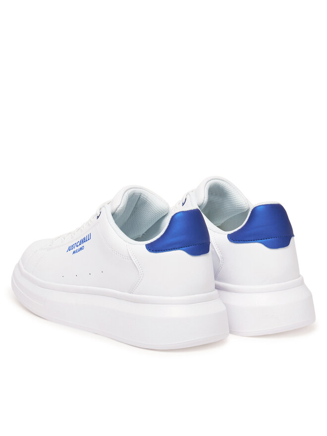 Just Cavalli Sneakersy Just Cavalli 78QA3SBF Biela