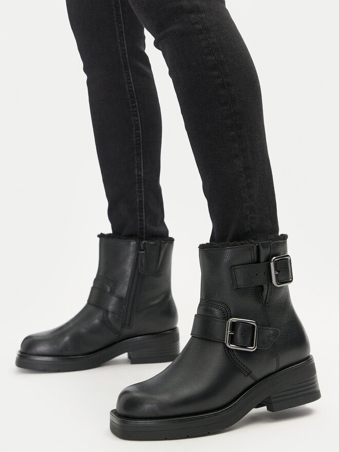 Clarks Stiefeletten Clarks Rebelle Buckle 26178891 Schwarz