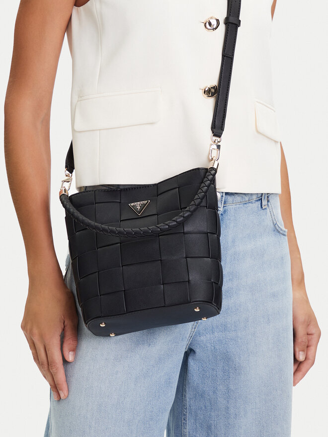 Guess Handtasche Guess Maylee HWWG96 61030 Schwarz
