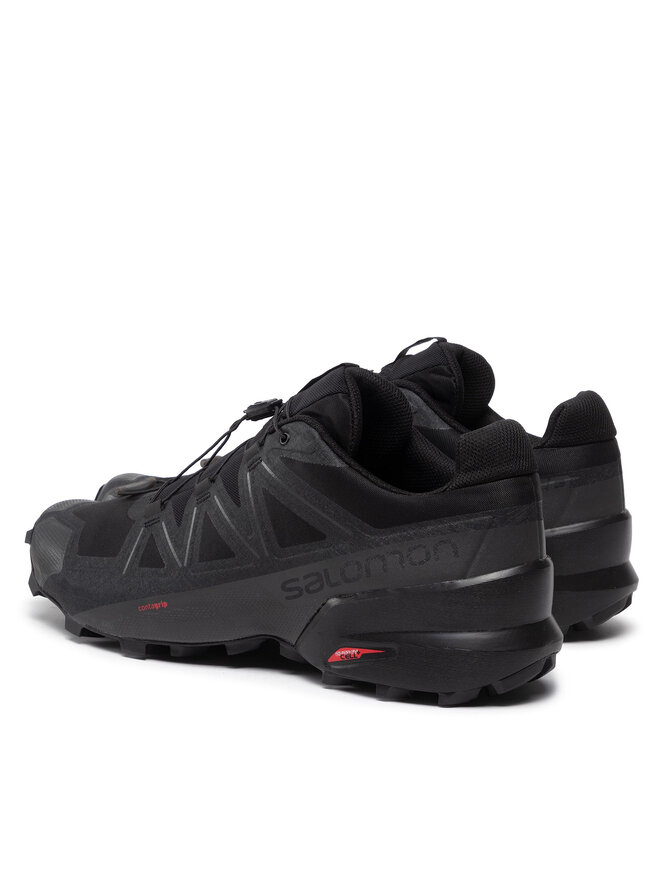 Salomon Взуття для бігу Salomon Speedcross 5 Wide 407935 38 V0 Чорний