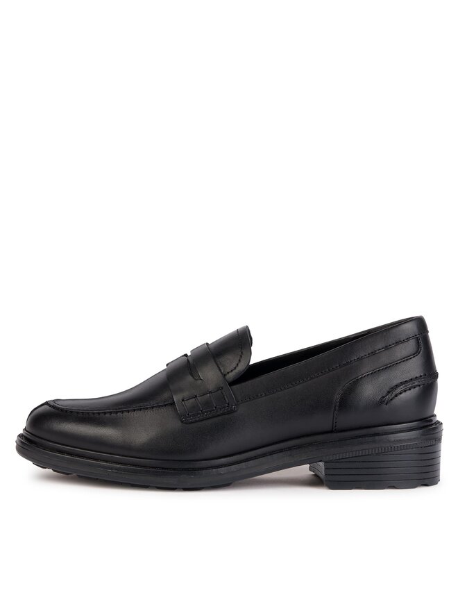 Loafers Geox D Walk Pleasure D36TGF 00043 C9999 Noir chaussures