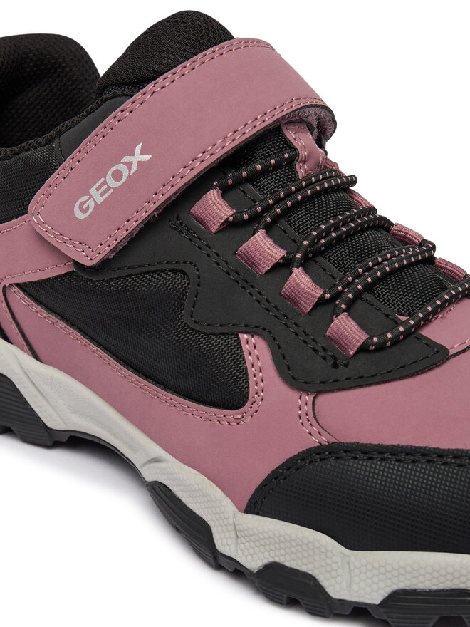 Geox Schnürschuhe Geox J Magnetar GB Abx J464LA 050FU C9321 D Rosa
