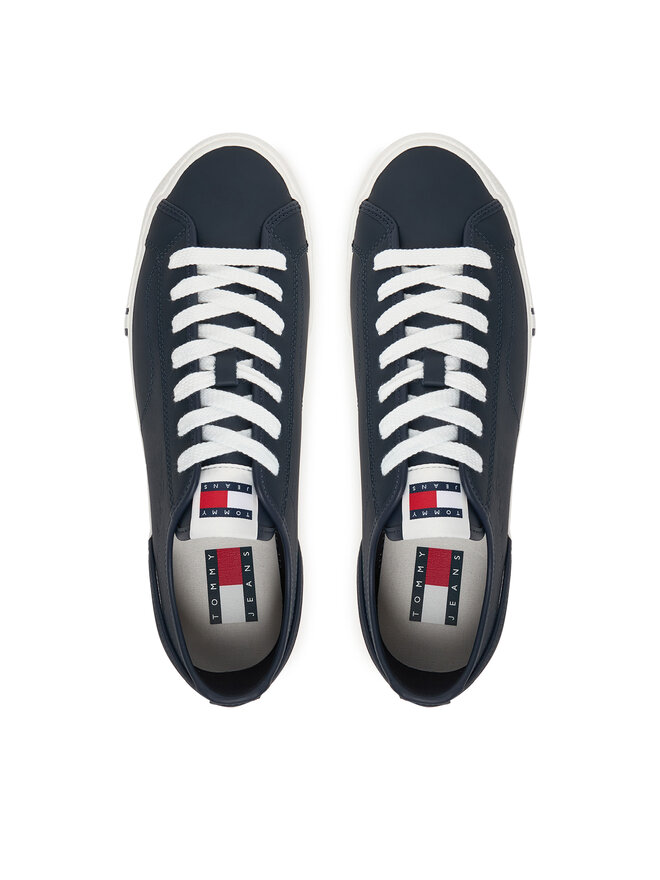 Tommy Jeans Sneakers Tommy Jeans Archive Vulc. Y2K Long Lace EM0EM01676 Dunkelblau