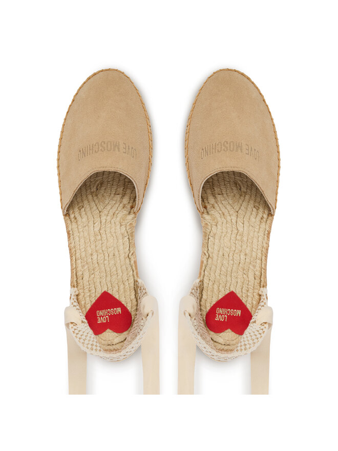 LOVE MOSCHINO Еспадрильї LOVE MOSCHINO JA10562G0OIG5104 Бежевий
