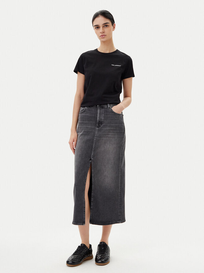 Karl Lagerfeld Jeans Karl Lagerfeld Jeans Camiseta A2W17097 Negro Regular Fit