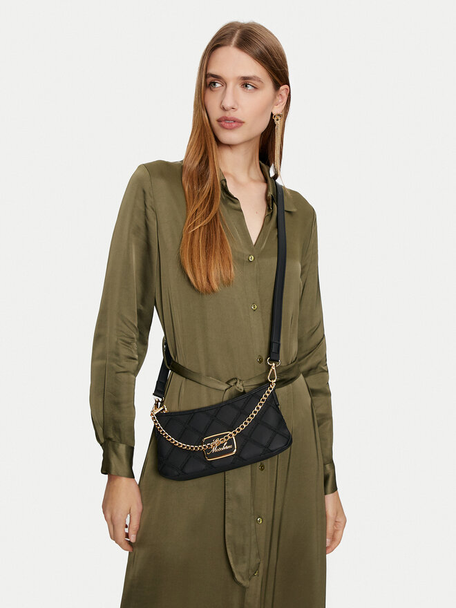 LOVE MOSCHINO Táska LOVE MOSCHINO JC4305PP0LKK100A Fekete