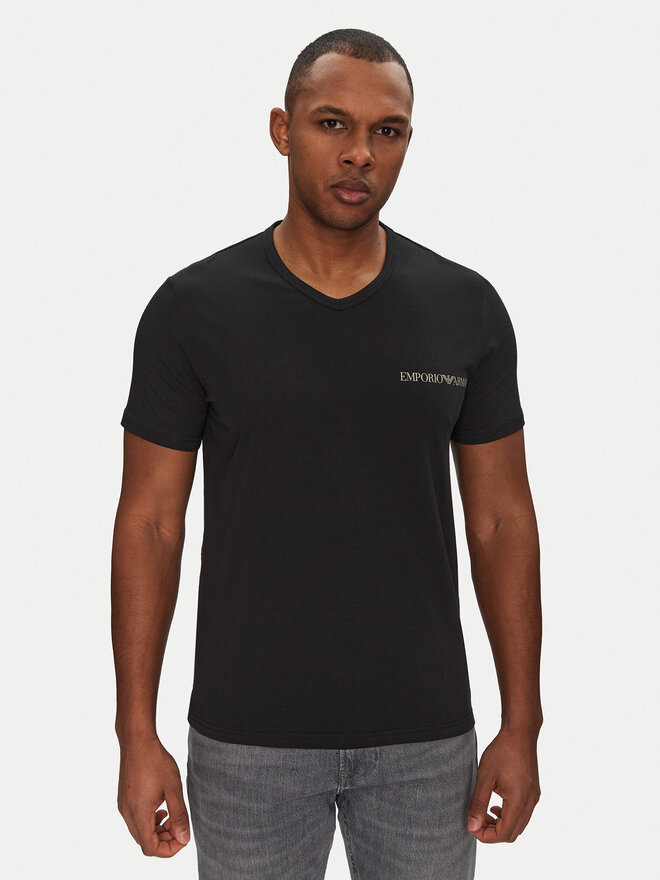 Emporio Armani Underwear Emporio Armani Underwear 2er-Set T-Shirts EM000392 AF10779 MC005 Schwarz Regular Fit