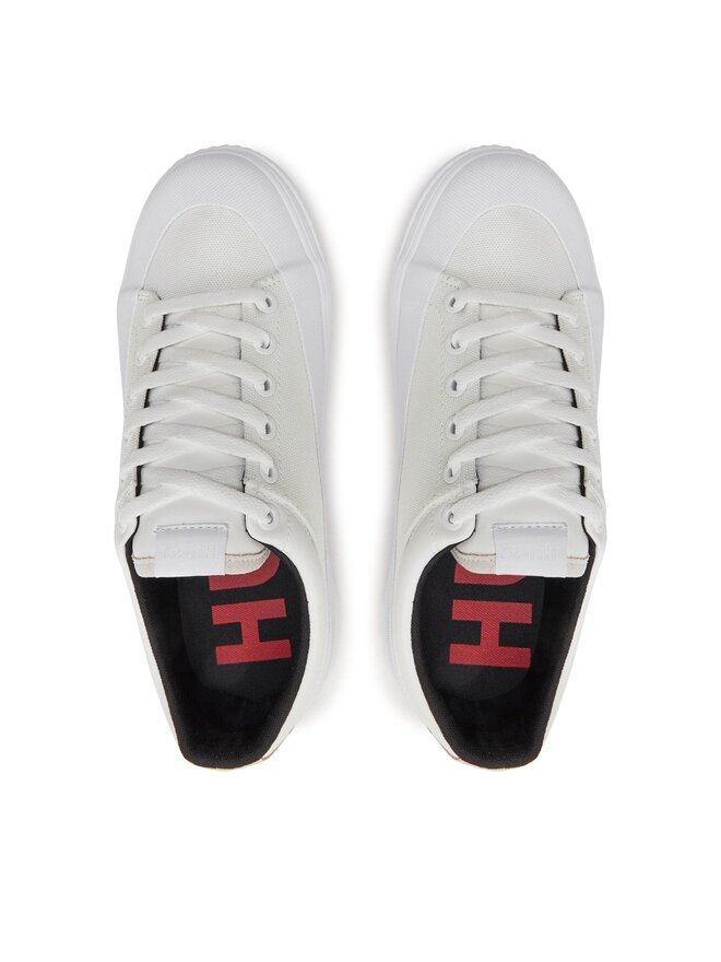 HUGO Sneakers aus Stoff Hugo Dyer Tenn Cnvfl 50517201 Weiß