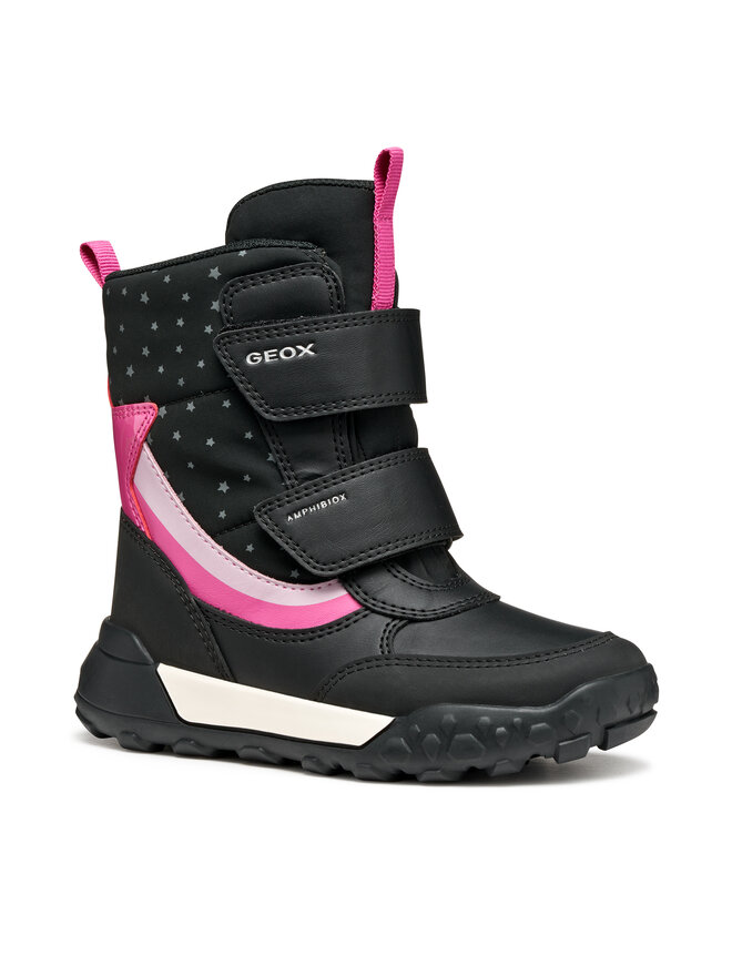 Geox Cizme de zăpadă Geox J Trekkyup B Ab J56M7A 0MNBC C0922 S Negru