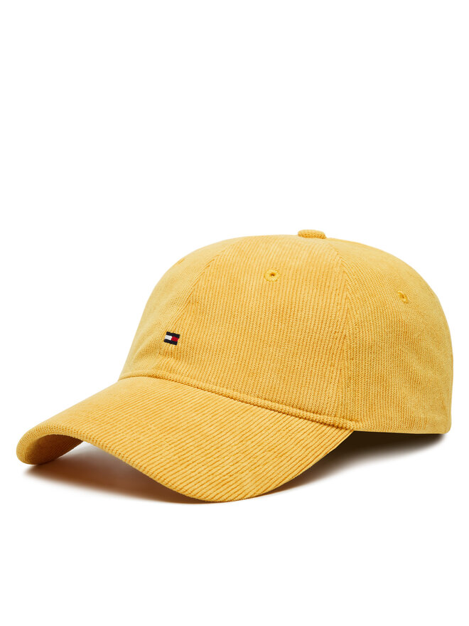 Tommy Hilfiger Gorra con visera Tommy Hilfiger Th Flag AM0AM12757 Amarillo