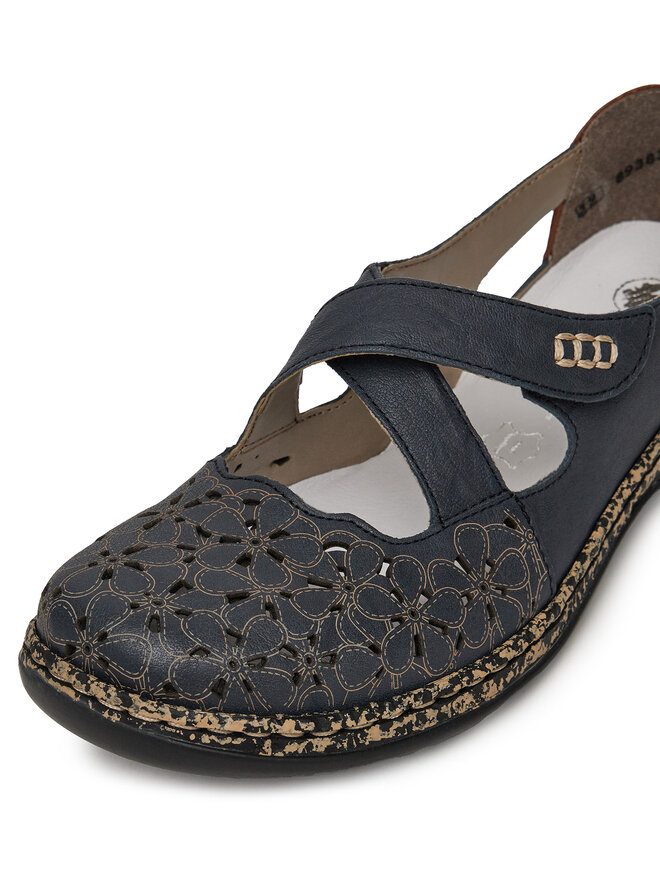 Rieker Bailarinas Rieker 463H4-14 Azul marino