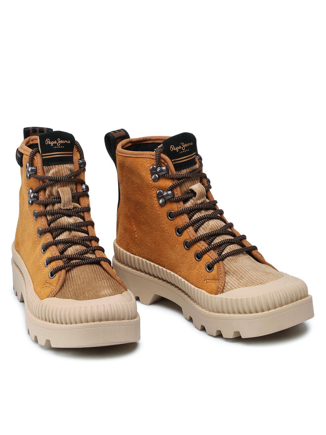 Pepe Jeans Botine Pepe Jeans Ascot Desert PLS50429 Maro