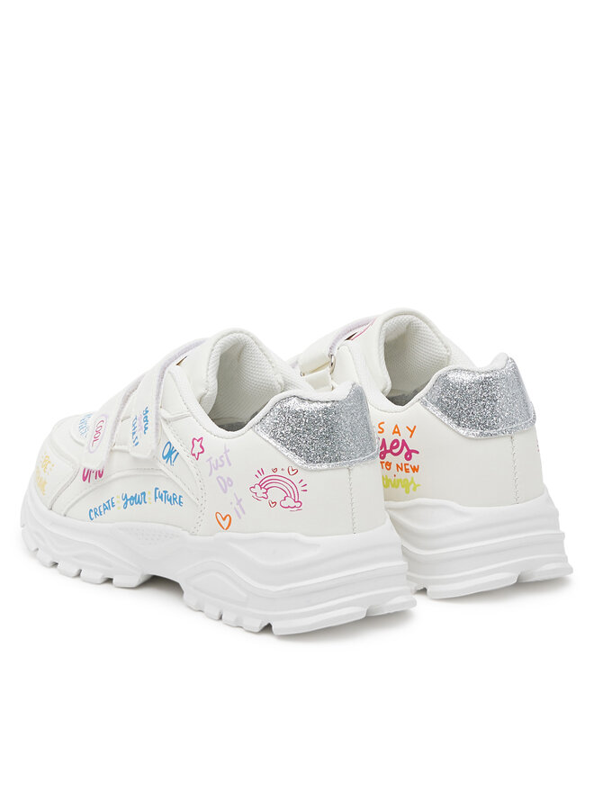 DeeZee Sneakersy DeeZee CEO-AVO-19627-002 Biały