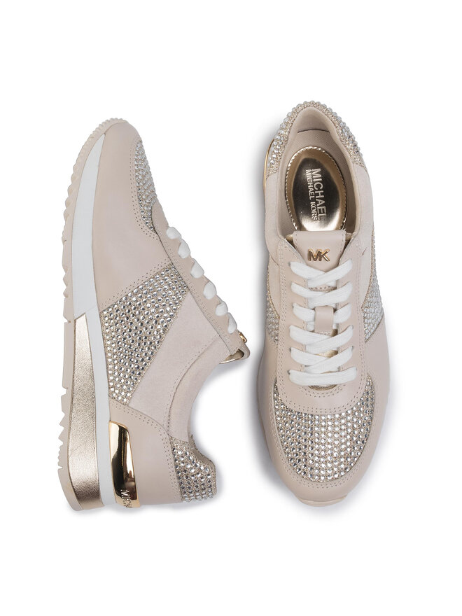 Sneakers MICHAEL Michael Kors Allie Wrap Trainer 43R0ALFS2D Beige eschuhe