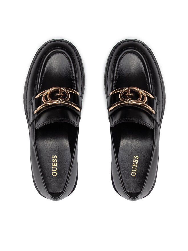 Guess Loafersy Guess Ilary FL7ILR FAL14 Czarny
