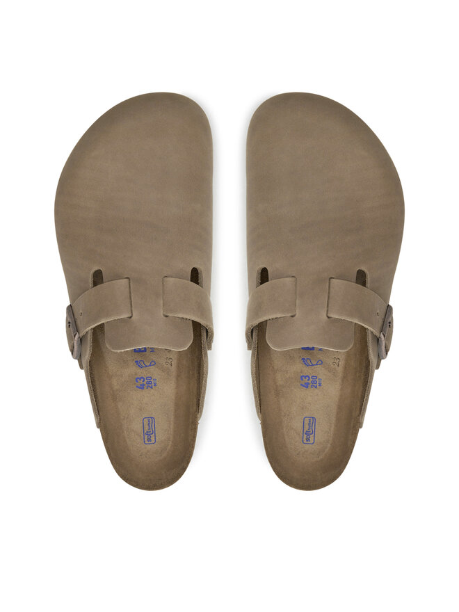 Birkenstock Natikače Birkenstock Boston SFB LEOI 1018147 Smeđa