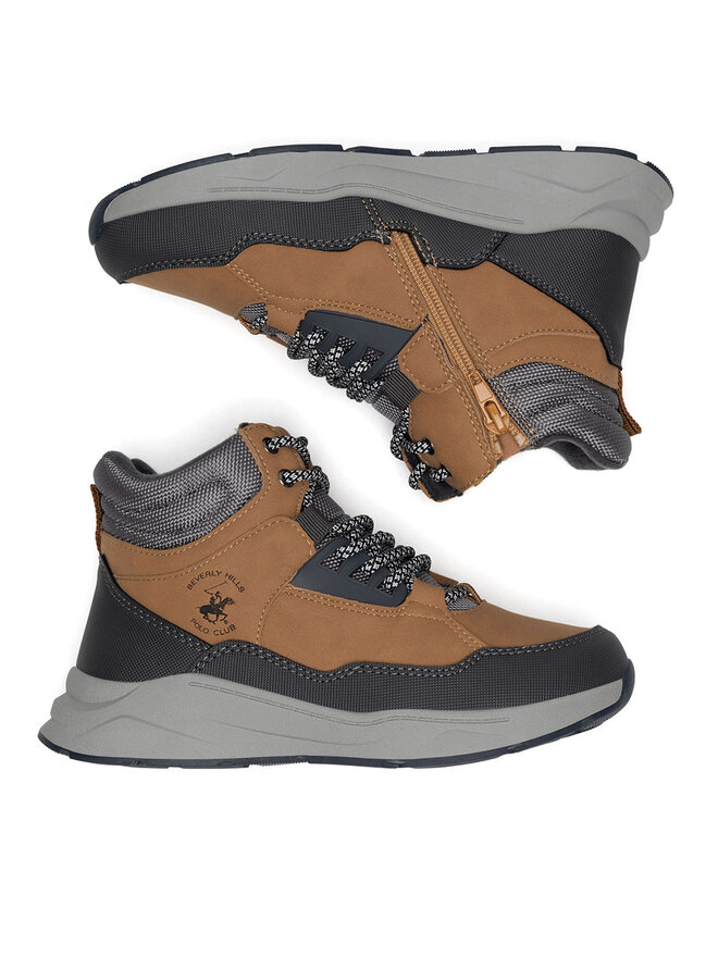 Beverly Hills Polo Club Schnürschuhe Beverly Hills Polo Club CF2983-1 Braun