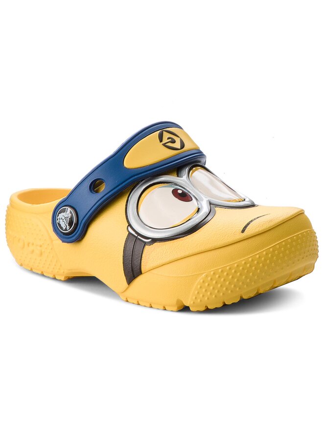 Crocs Klapki Crocs Crocsfunlab Minions Clog 204113 Żółty