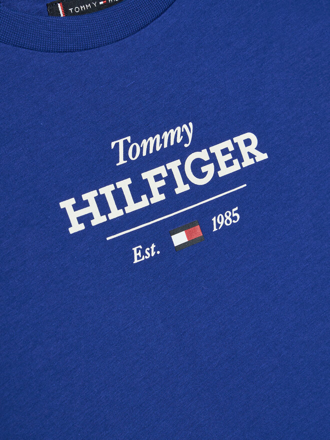 Tommy Hilfiger Tommy Hilfiger Marškinėliai KB0KB09356 S Mėlyna Regular Fit