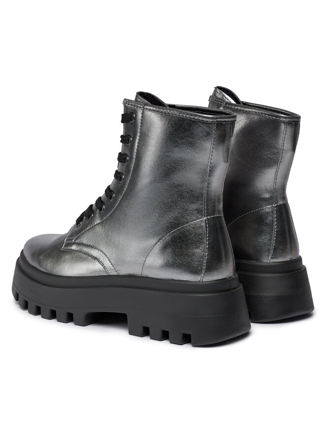 Altercore Schnürschuhe Altercore Kiano Silberfarben