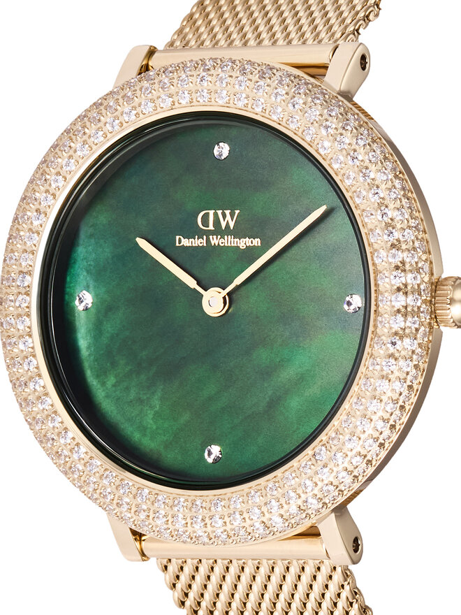 Daniel Wellington Hodinky Daniel Wellington Crystalline Bezel 3 DW00100824 Zlatá