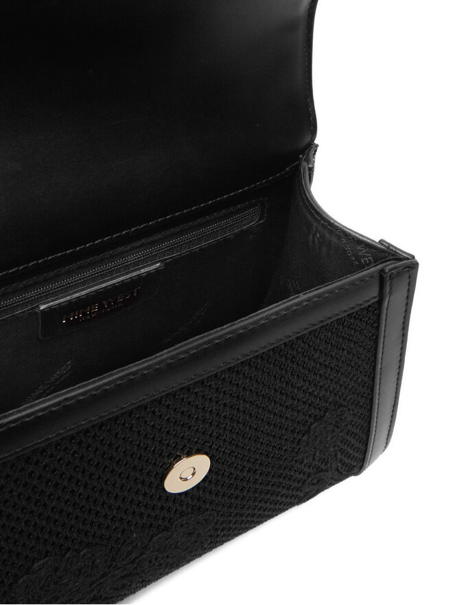 Nine West Handtasche Nine West CEO-Wall Street Glow-KY318 Schwarz