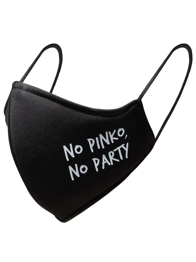 PINKO Auduma sejas maska Pinko Geodesia Mask Neoprene Leggero 20211 PRR 1N20DA.Y7RD Melns