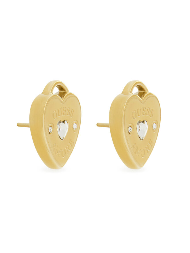 Guess Kolczyki Guess JUBE05 058JW Złoty
