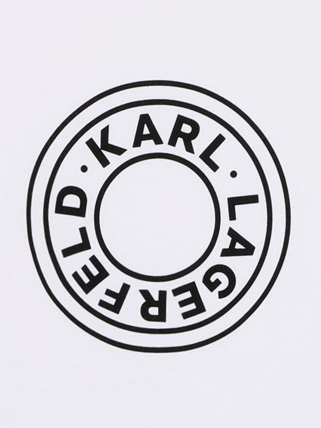 Karl Lagerfeld Kids Karl Lagerfeld Kids Camiseta Z30235 D Blanco Regular Fit