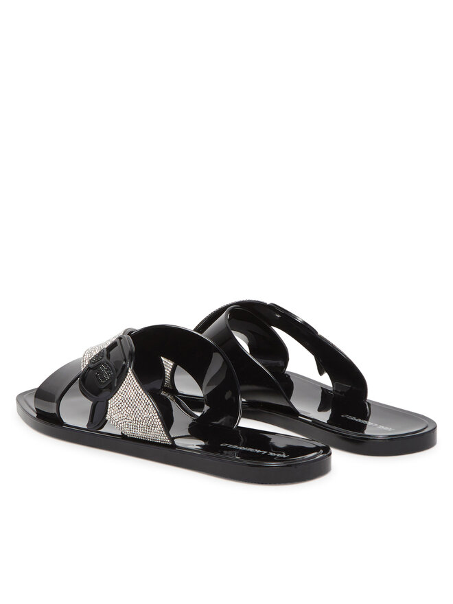 KARL LAGERFELD Iešļūcenes KARL LAGERFELD Jelly KL80004S Melns