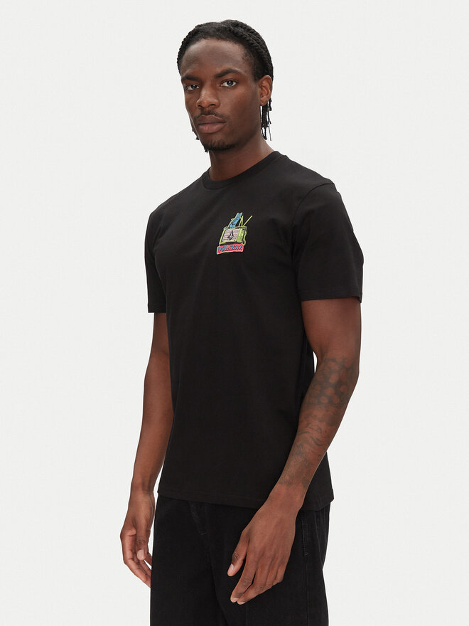 Volcom Volcom Marškinėliai Catv A3512552 Juoda Classic Fit