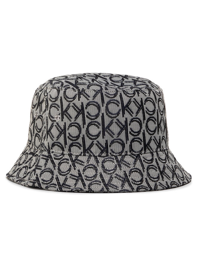 Calvin Klein Hut Calvin Klein Stripe Logo Bucket Hat Jacq K60K6064380 Grau