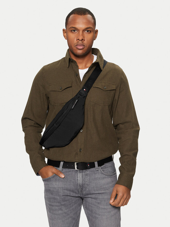 Tommy Hilfiger Rankinė ant juosmens Tommy Hilfiger AM0AM13299 Juoda