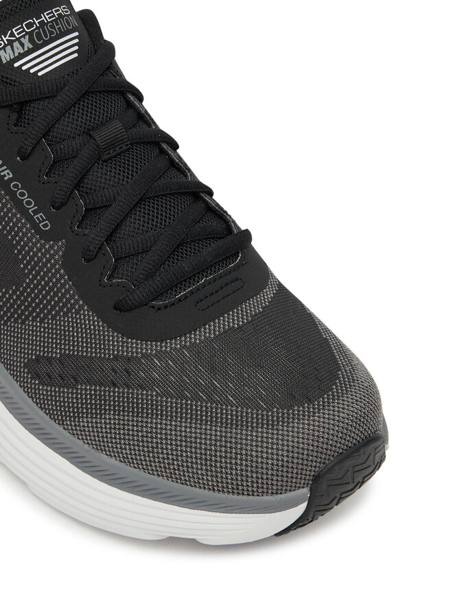 Skechers Buty do biegania Skechers Max Cushioning Endeavour-Exciton 220611/BLK Czarny