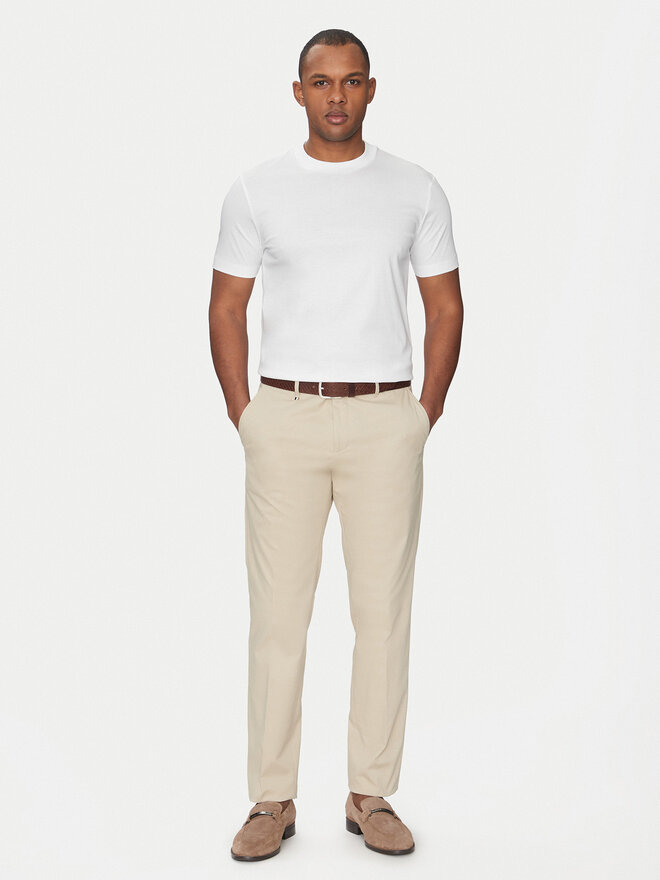 BOSS BOSS Camiseta H-Tessler 17 50523931 Blanco Slim Fit