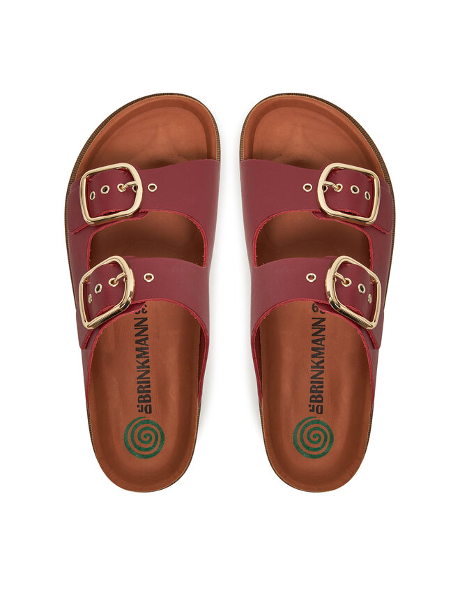 Dr. Brinkmann Pantoletten Dr. Brinkmann 700680-04 Dunkelrot