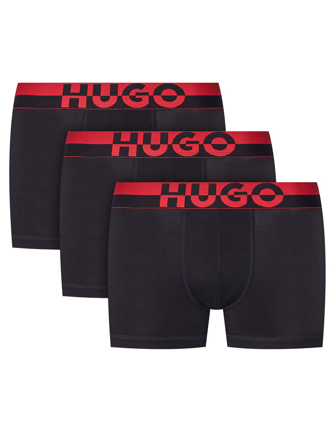 HUGO HUGO Pack de 3 bóxers 50545667 Negro
