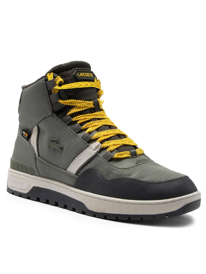 Lacoste Snīkeri Lacoste T-Clip Winter Mid 746SMA0086 Haki
