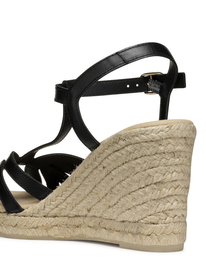 Geox Espadrilky Geox D Gelsa D55TPA 00043 C9999 Černá