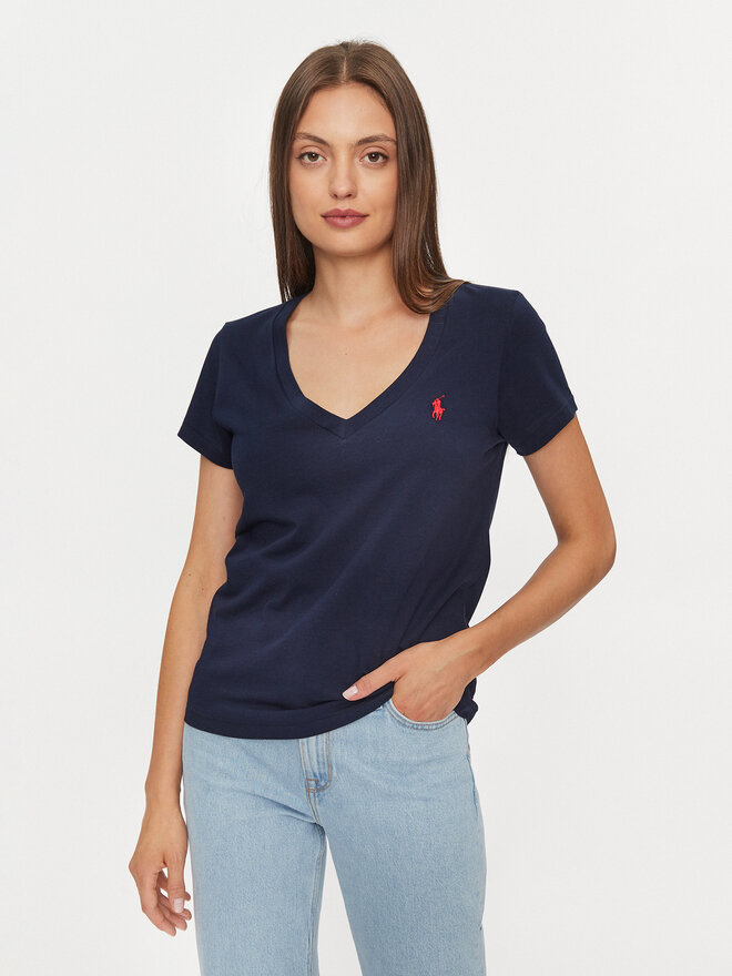 Polo Ralph Lauren Polo Ralph Lauren T-Shirt 211902403002 Σκούρο μπλε Regular Fit
