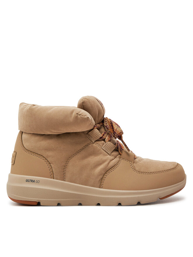 Skechers Botki Skechers Glacial Ultra - Trend Up 144194 Beżowy