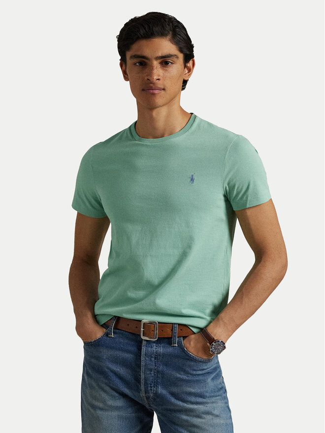 Polo Ralph Lauren Polo Ralph Lauren T-Shirt 710671438415 Grün Slim Fit