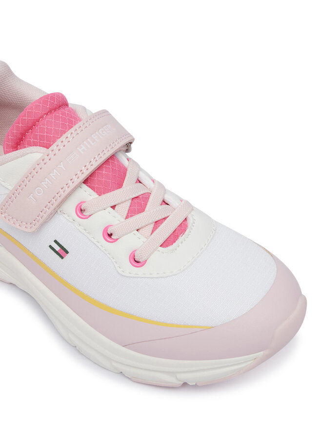 Tommy Hilfiger Sneakers Tommy Hilfiger Low Cut Lace-Up/Velcro Sneaker T1A9-35107-1861 S Bunt