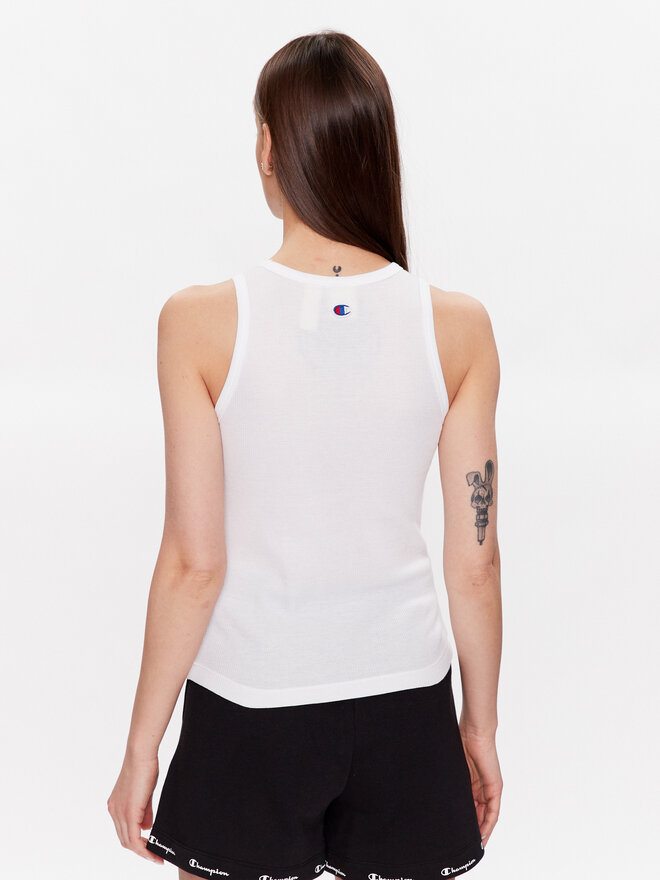 Champion Champion Τοπ 116251 Λευκό Regular Fit
