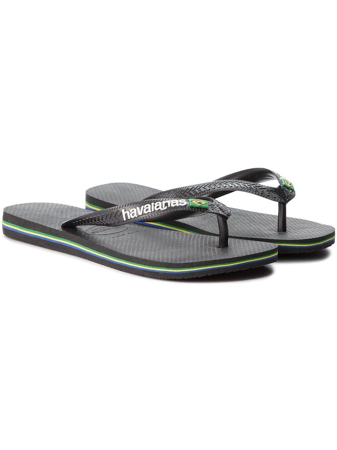 Havaianas Flip-flops Havaianas Brasil Logo 41108501069 Fekete