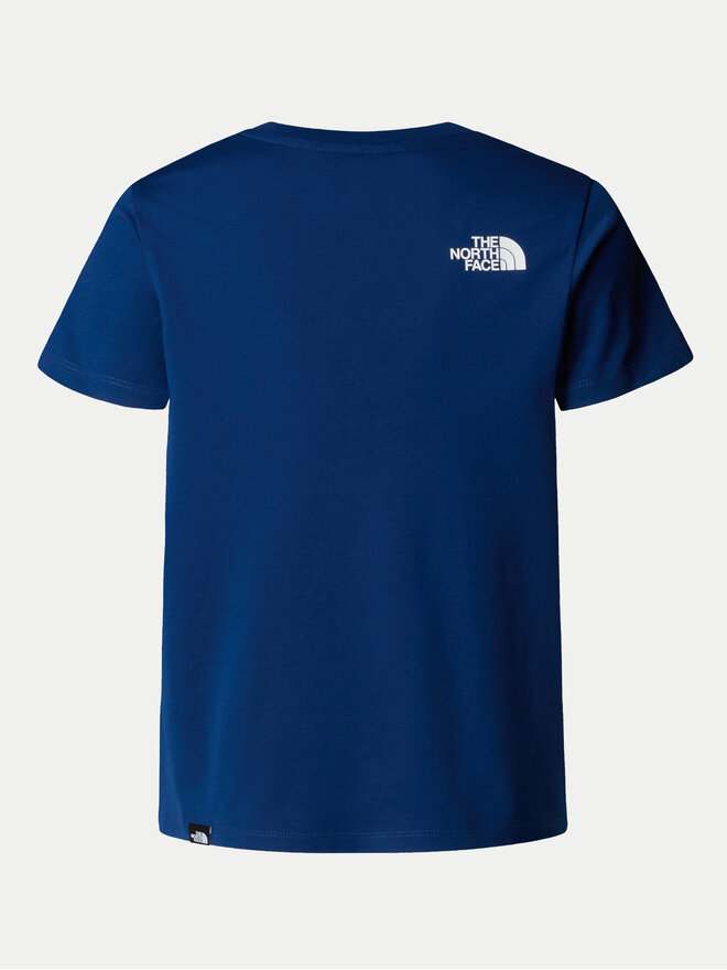 The North Face The North Face Marškinėliai Easy NF0A8DRN Mėlyna Regular Fit