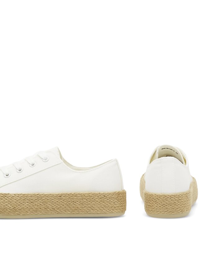 DeeZee Espadrilky DeeZee WS19130-3 Biela