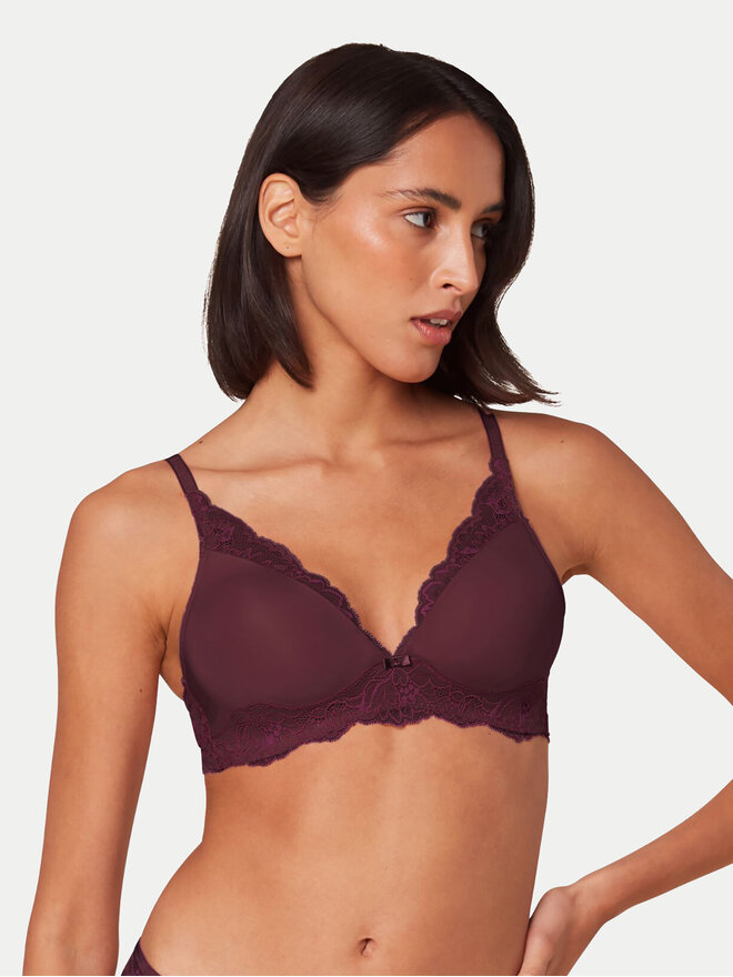 Triumph Triumph Varrásmentes melltartó Amourette Charm 10214457 Bordó