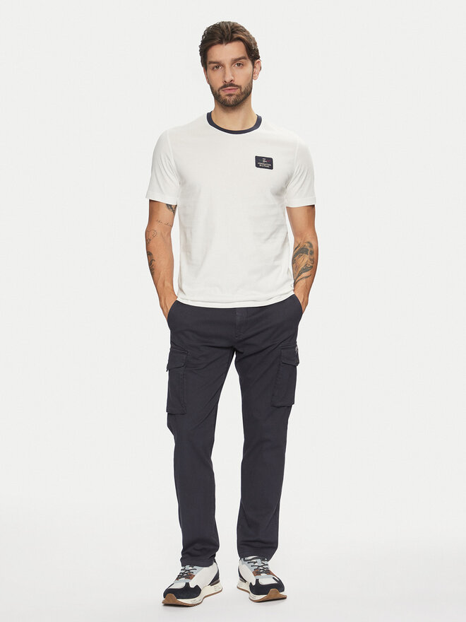 Aeronautica Militare Aeronautica Militare T-Shirt 242TS2331J662 Weiß Regular Fit