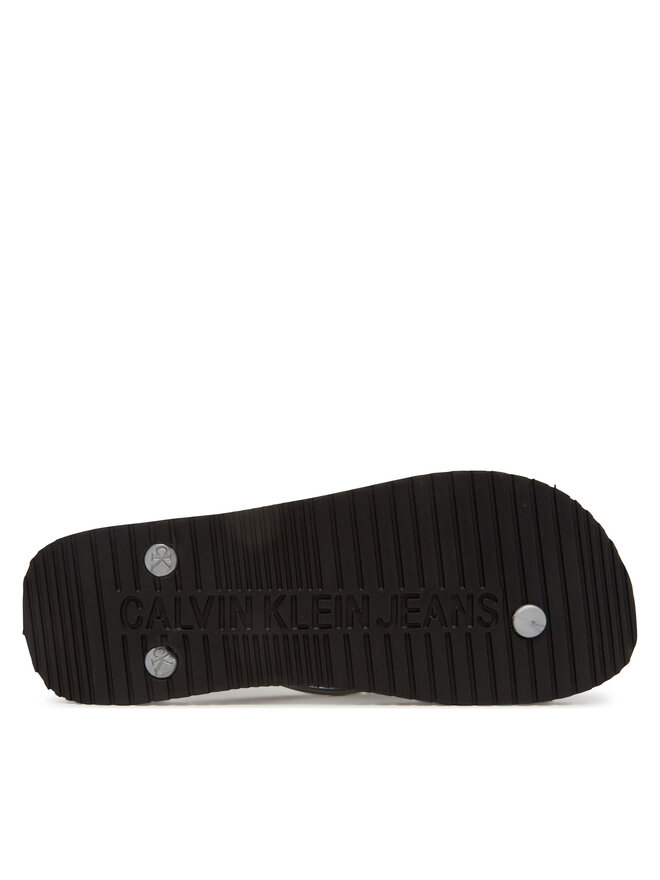 Calvin Klein Jeans Chancletas Calvin Klein Jeans Beach Sandal Monologo Tpu YW0YW01719 Plata